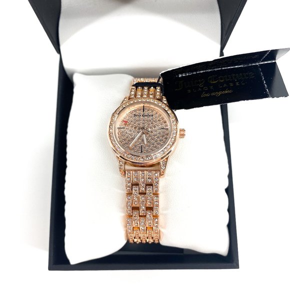 JUICY COUTURE Black Label Rose Gold Bracelet Watch main image 9